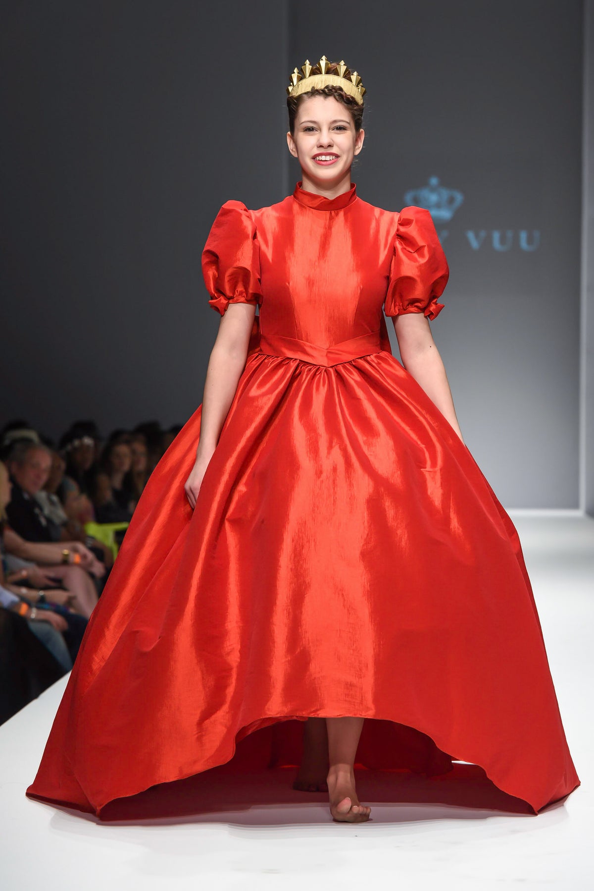 Royal Red Gown - Girls
