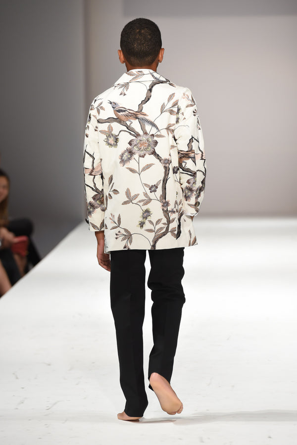 Bird Linen Jacket