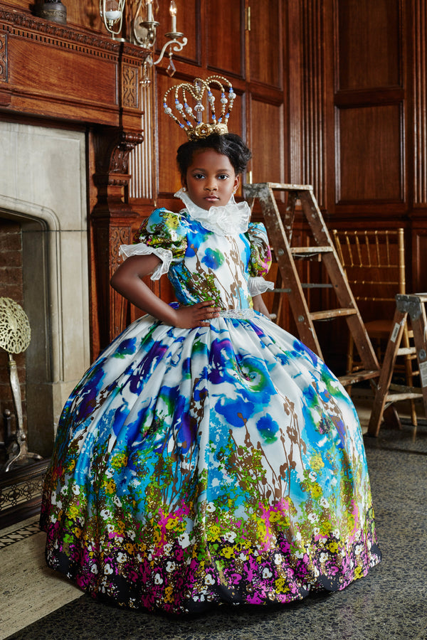 Blue Isabella Gown